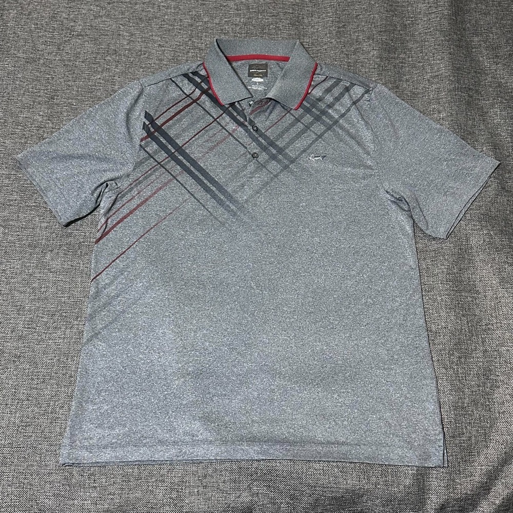 Greg Norman Men's L For Tasso Elba Polo Shirt